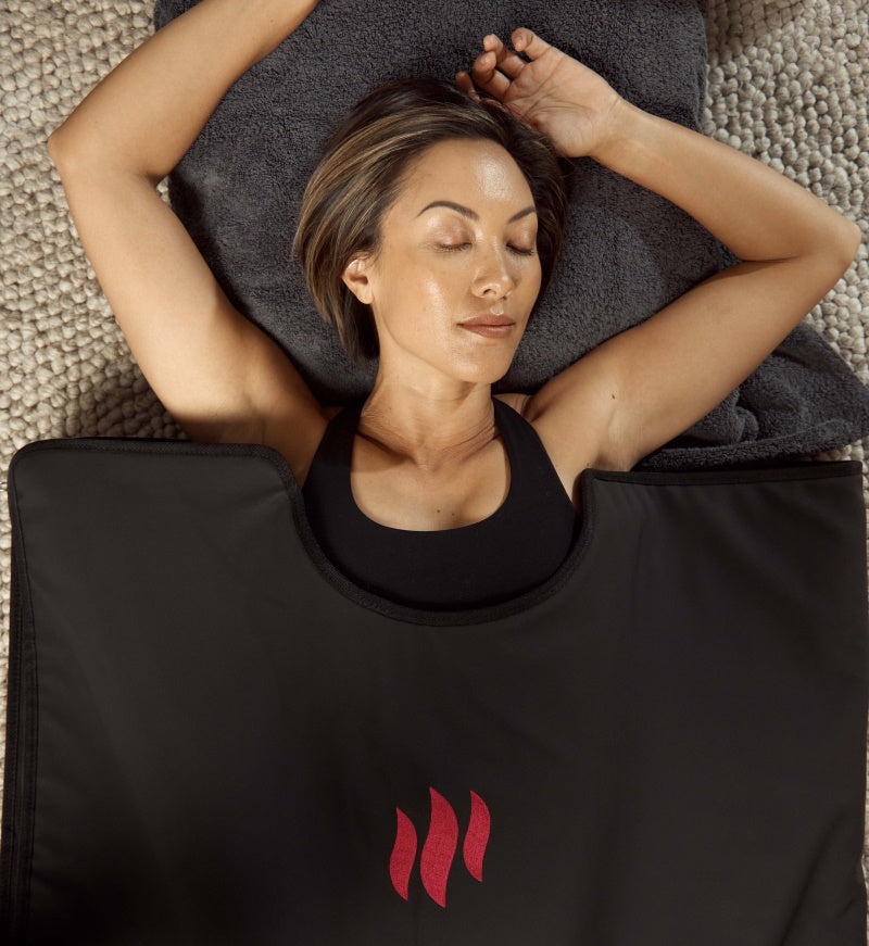 MiHigh Gravity Portable Infrared Sauna Blanket Lifestyle for Women